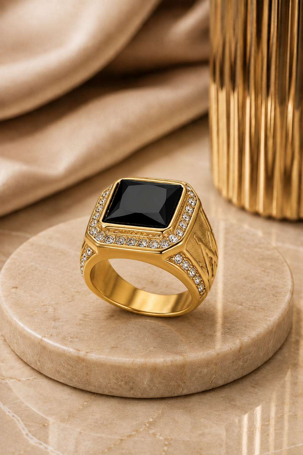 Vintage Masonic Statement Ring
