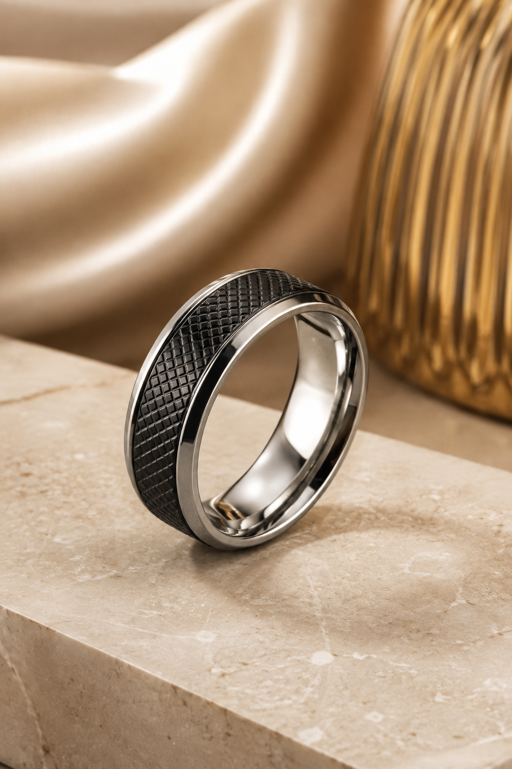 Two-Tone Stainless Steel Band