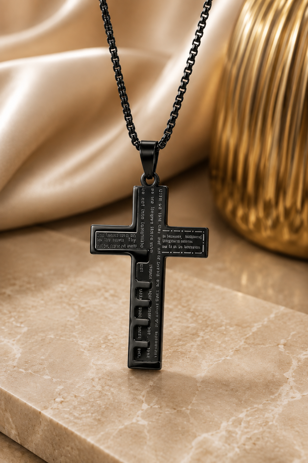 Stainless Steel Cross Pendant