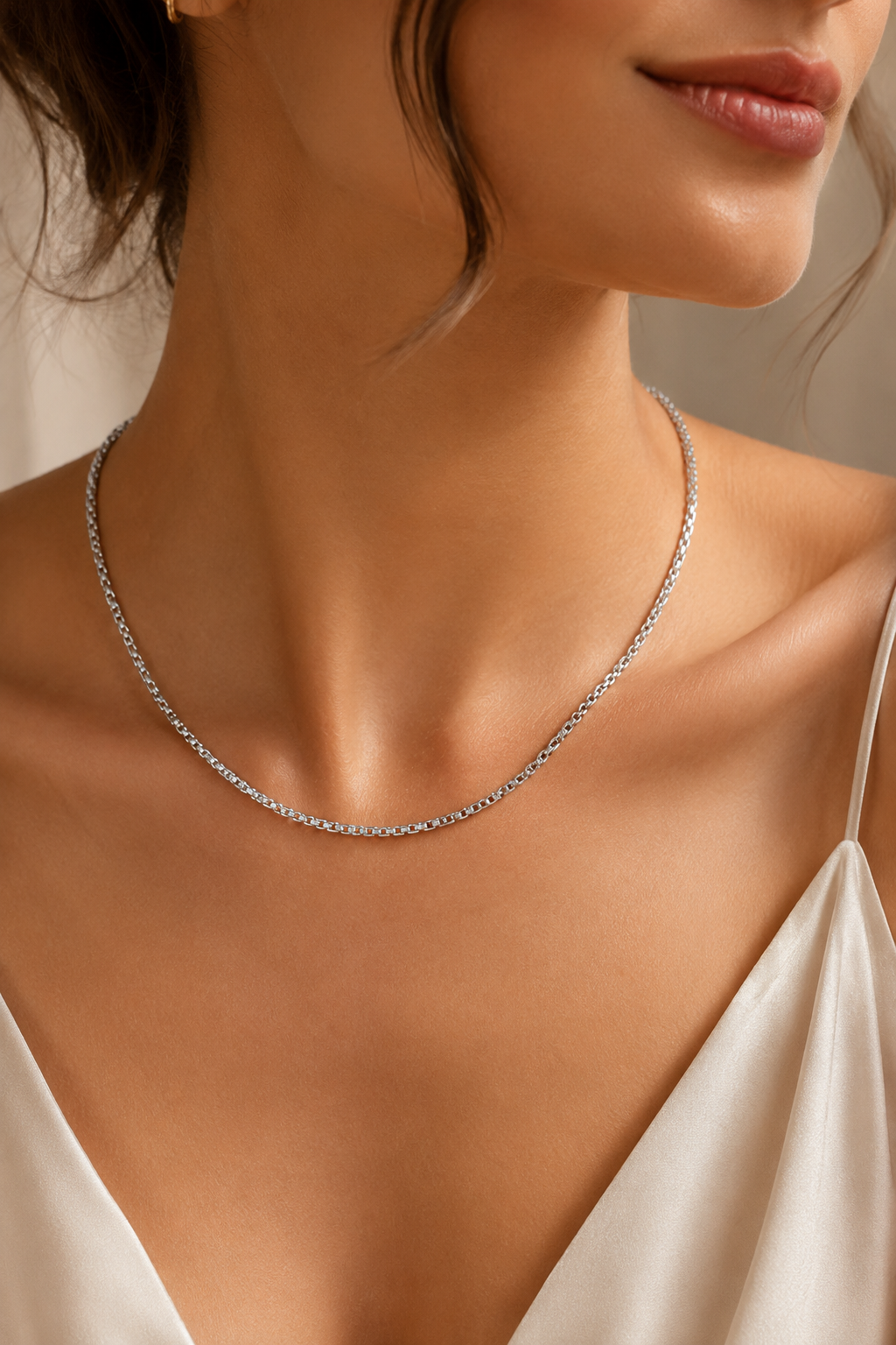 5-Piece Stainless Steel Box Chain Set