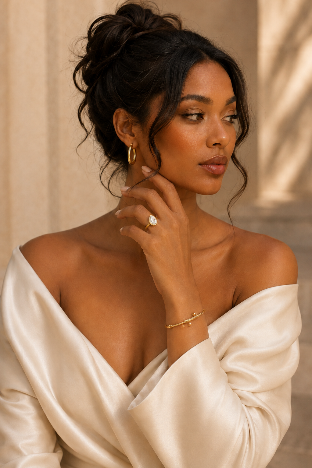 Twisted Knot Cuff Bracelet