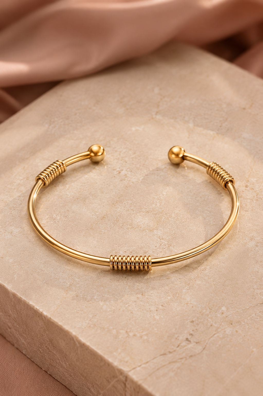 Twisted Knot Cuff Bracelet